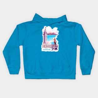 Honolulu (Hawaiian Islands) Kids Hoodie